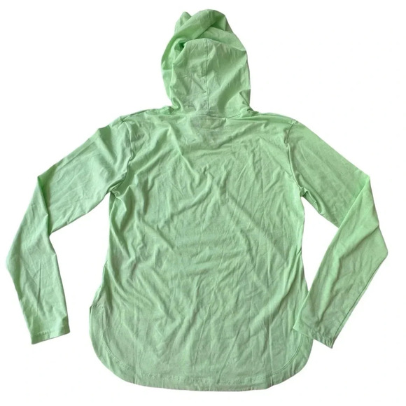 NWT Columbia Women’s Sun Trek Hooded Pullover in Key West Heather S - Picture 7 of 9